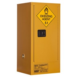 Oxidizing Agent Storage Cabinet 60L 1 Door, 2 Shelf