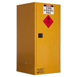 Flammable Storage Cabinet 205L 1 Door, Roller Set Shelf