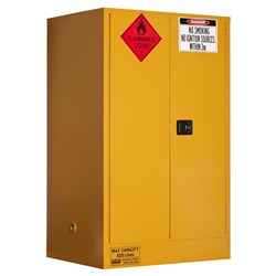 Flammable Storage Cabinet 425L 2 Door, 3 Shelf