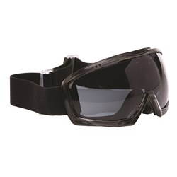 Cyclone Goggle / Black Frame Smoke Lens