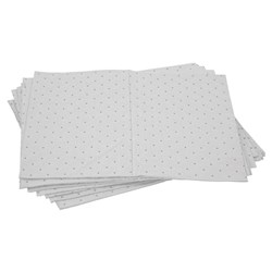 White Oil/Fuel Absorbent Pad - 300gsm Pack Of 10
