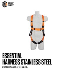 Essential Harness Stainless Steel - Maxi (XL-2XL)
