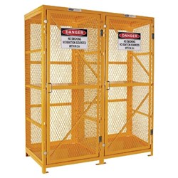 Forklift Storage Cage. 2 Storage Levels Up To 16 Forklift Cylinders