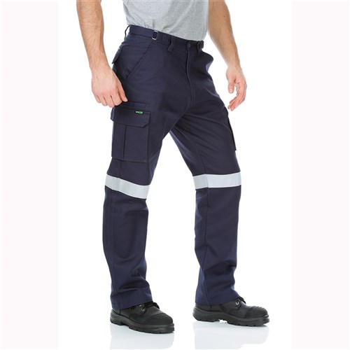 Cotton Drill Regular Weight Multi Pocket Taped Cargo Pants