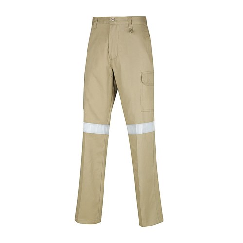 Midweight Cotton Drill Taped Cargo Pants Khaki 102R