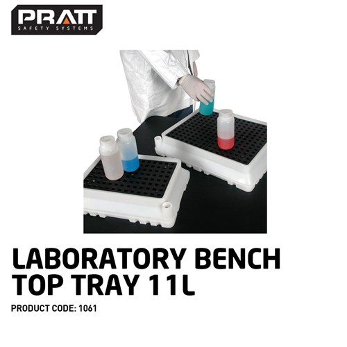 Laboratory Bench Top Tray 11L