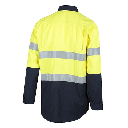 FLAREX PPE1 FR Inherent Closed Front NENS09 155gsm Lightweight Taped Shirt