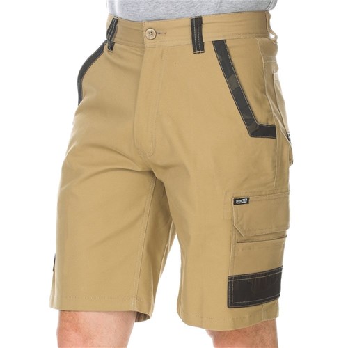 Decoy Canvas Modern Fit Stretch Cargo Shorts