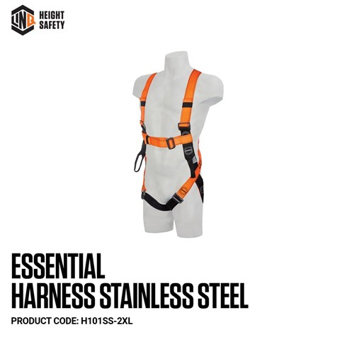 Essential Harness Stainless Steel - Maxi (XL-2XL)
