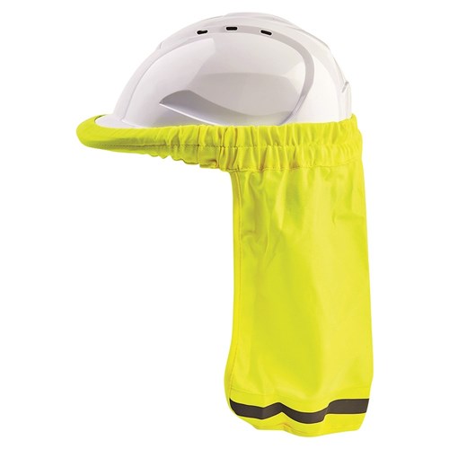 Hard Hat Neck Sun Shade Fluro Yellow - Paramount Safety Products