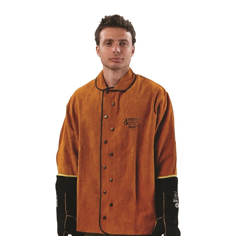 Long on sale welding jacket